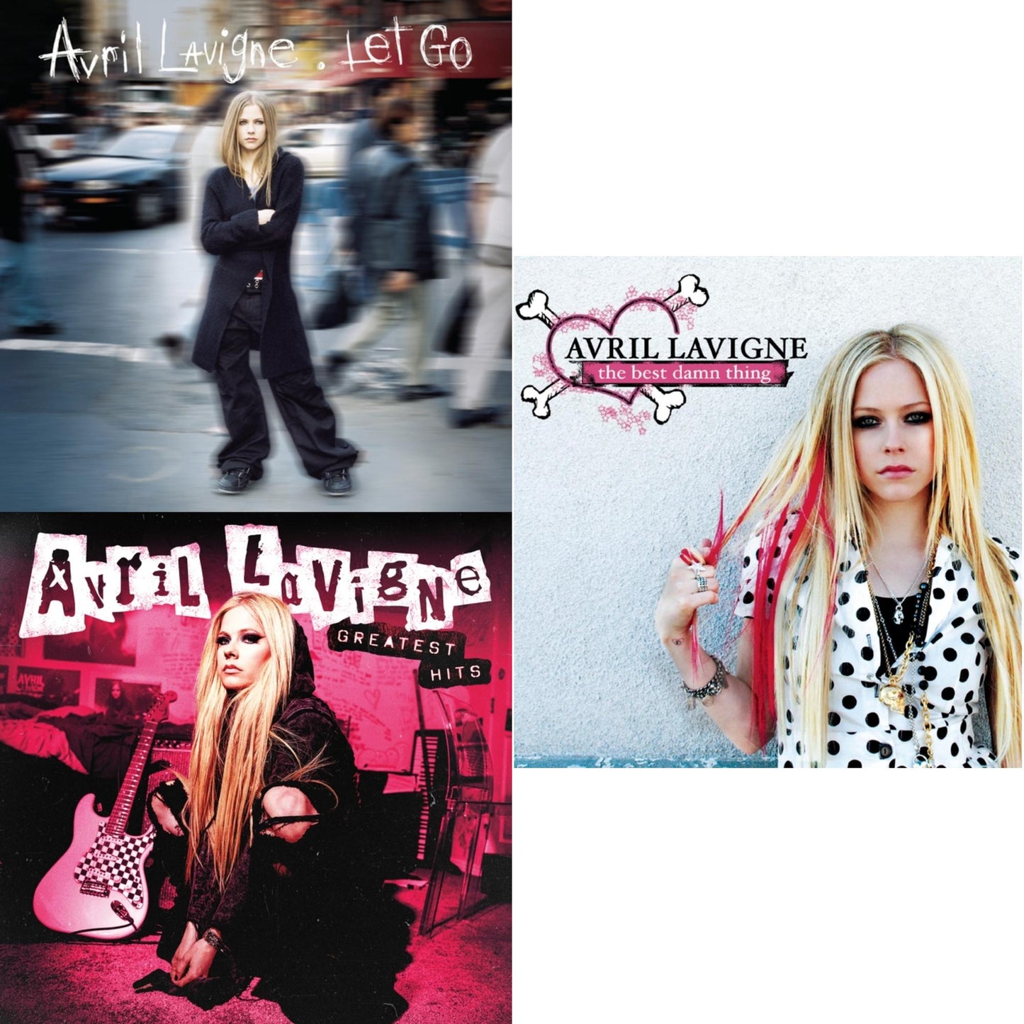 Avril Lavigne - Greatest Hits & Let Go & Best Damn Thing - CD Bundle