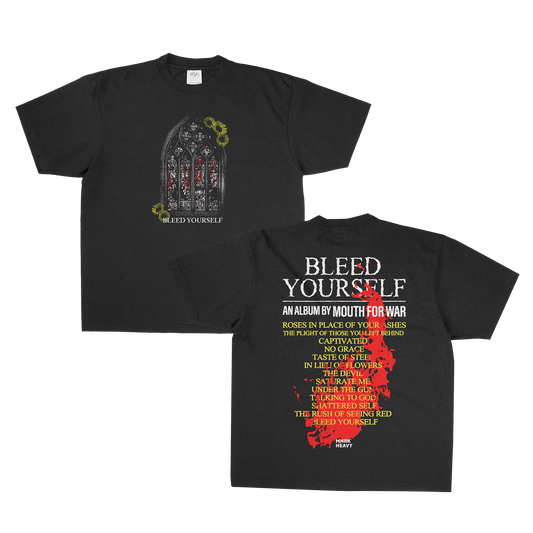 Mouth For War Bleed Yourself Mens T Shirt