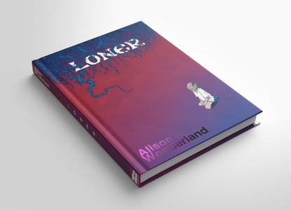 Alison Wonderland LONER An Alison Wonderland Graphic Novel and RPG Standard Hardcover Book