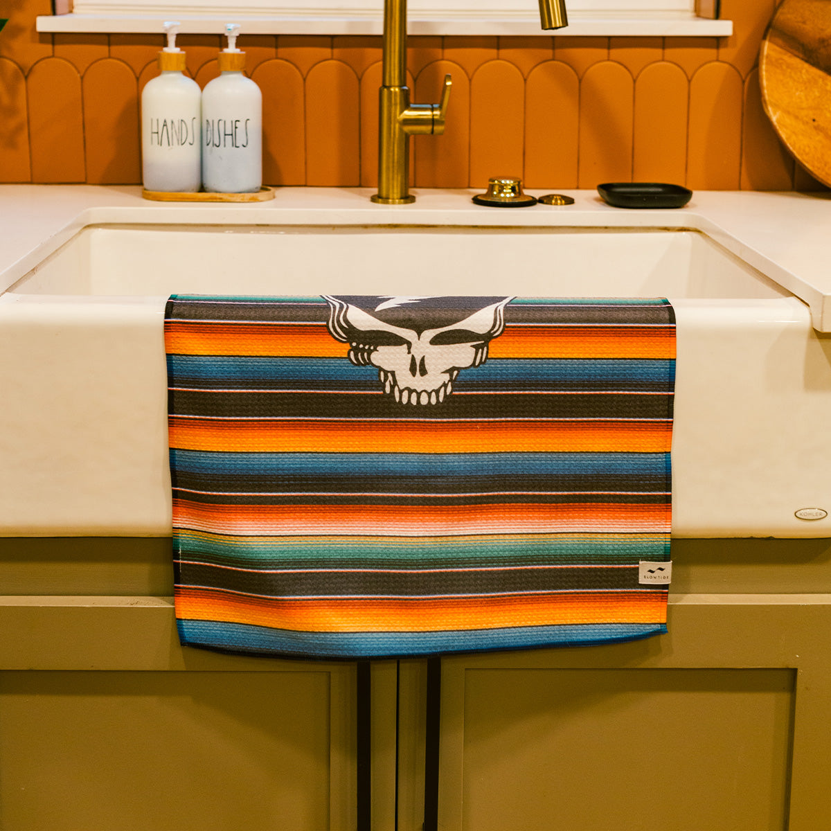 Althea Quick-Dry Kitchen Towel | Grateful Dead x Slowtide