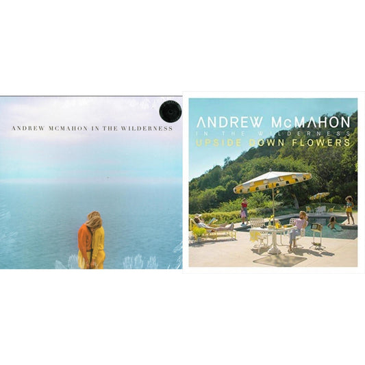 Andrew Mcmahon In The Wilderness - Andrew Mcmahon In The Wilderness & Upside Down Flowers - LP Vinyl Bundle