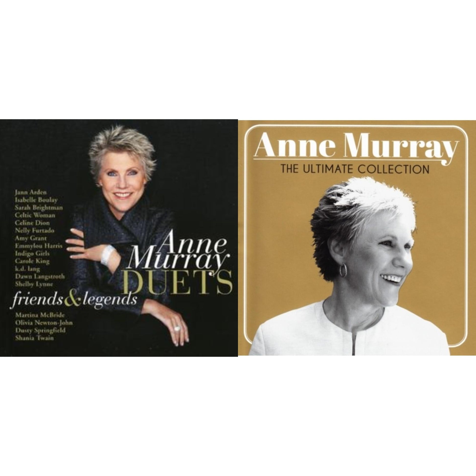 Anne Murray - Duets Friends & Legends & Ultimate Collection - CD Bundle