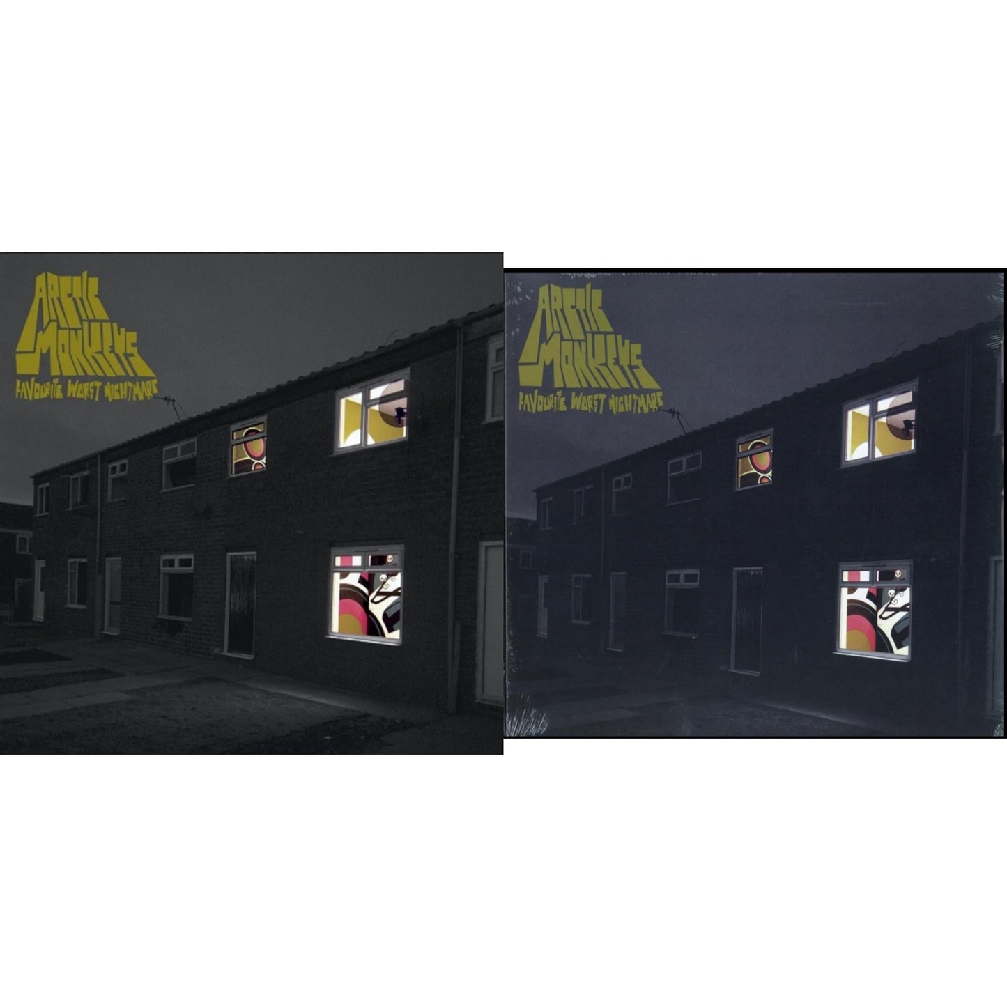 Arctic Monkeys - Favourite Worst Nightmare & Favourite Worst Nightmare (Gatefold) - LP Vinyl Bundle