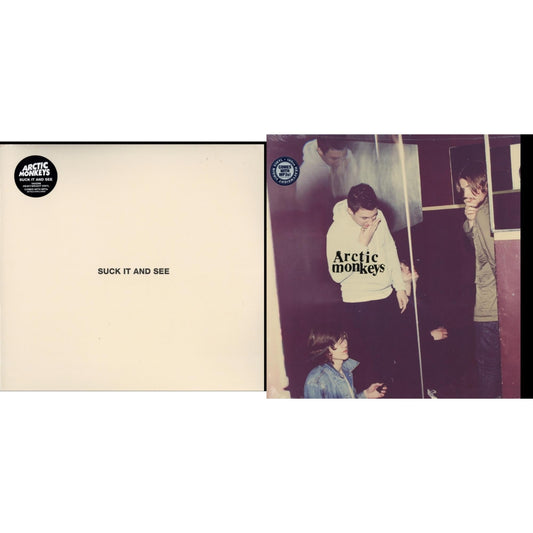 Arctic Monkeys - Humbug (Dl Card) & Suck It & See (Dl Card) - LP Vinyl Bundle