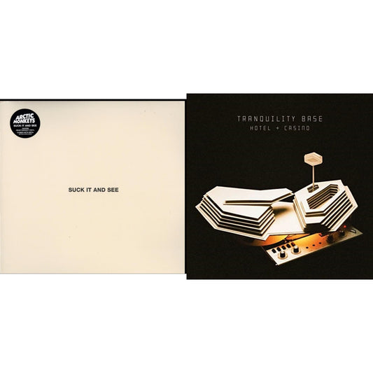 Arctic Monkeys - Suck It & See (Dl Card) & Tranquility Base Hotel & Casino (Dl Card) - LP Vinyl Bundle