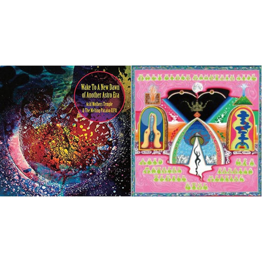 Acid Mothers Temple & The Melting Paraiso U.F.O. - Wake To The New Dawn Of Another Astro Era & Holy Black Mountain Side - Bundle - LP Vinyl