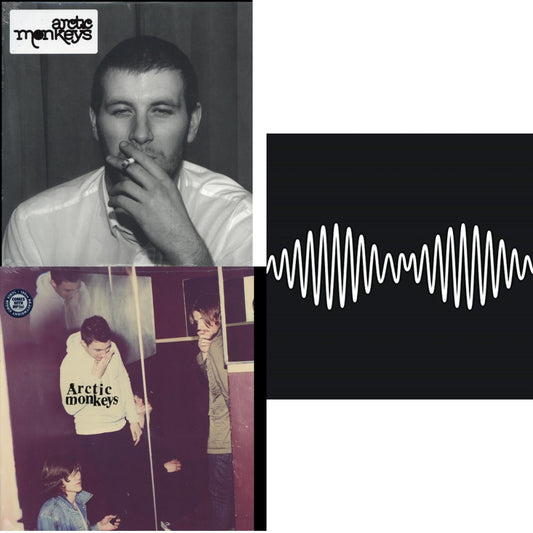 Arctic Monkeys - Whatever People Say I Am That's What I Am Not & Humbug (Dl Card) & Am (Dl Card) - LP Vinyl Bundle