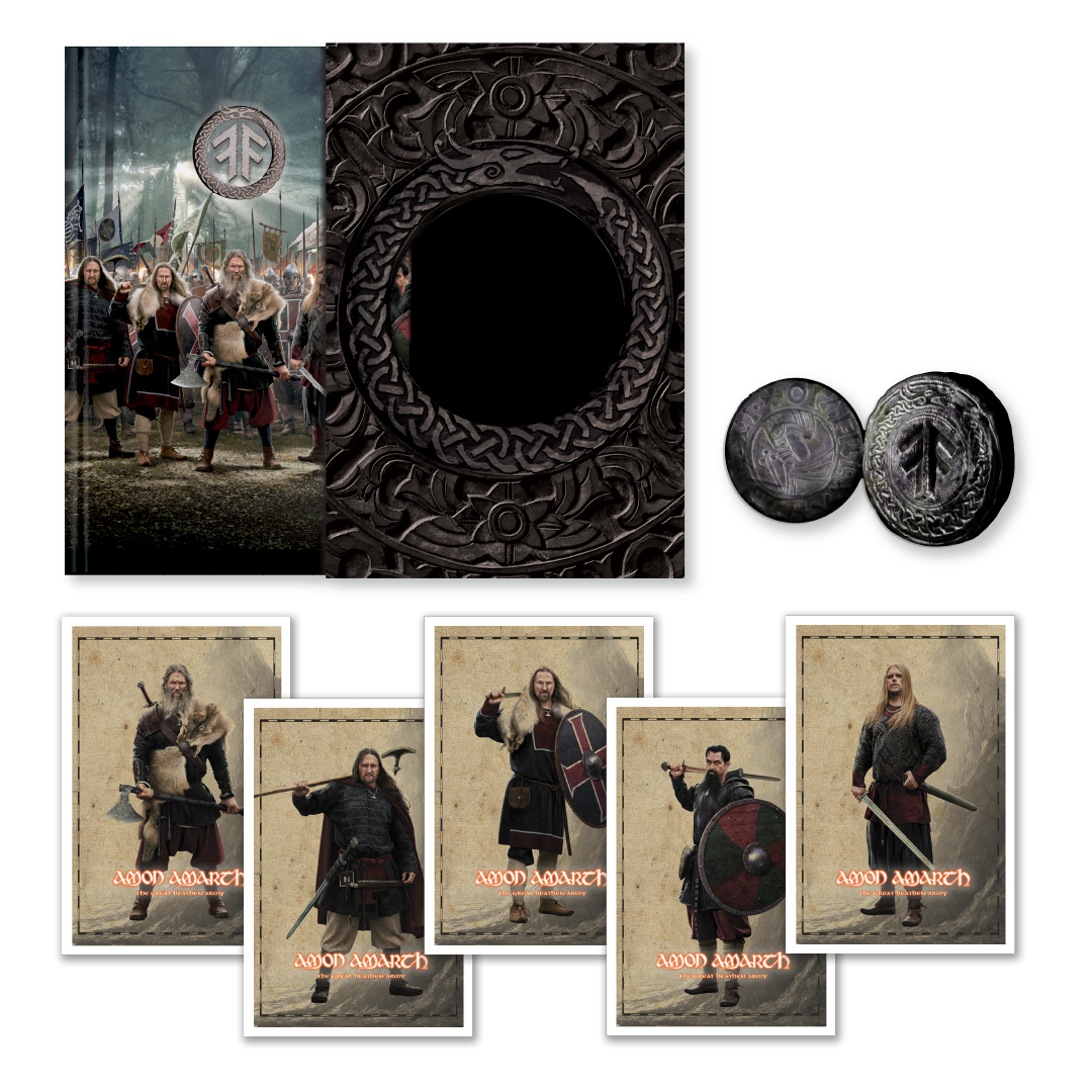Amon Amarth THE GREAT HEATHEN ARMY - Deluxe Bundle Book