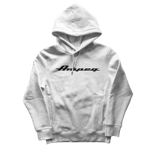 Ampeg Classic Logo Hoodie Sweatshirt White