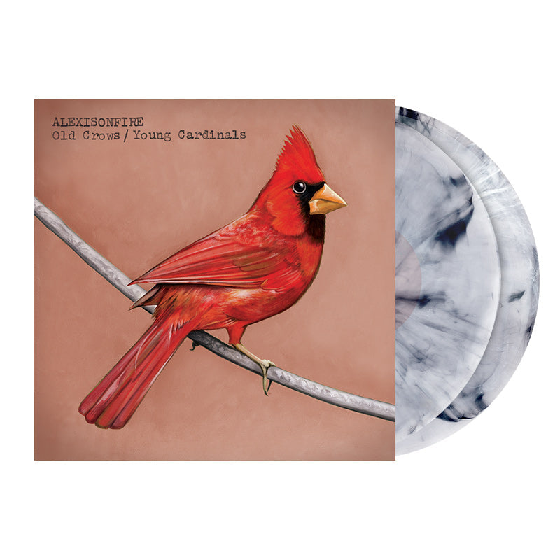 Alexisonfire 'Old Crows/Young Cardinals' Black/White Marble Vinyl Record LP + Brooklyn Vegan Special Edition Magazine (ltd to 500)