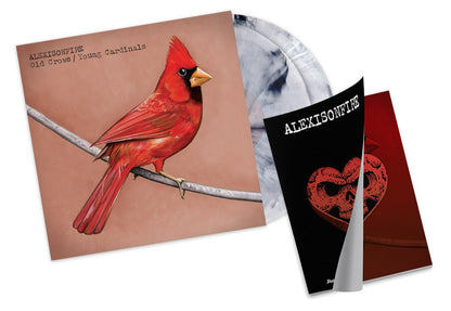 Alexisonfire 'Old Crows/Young Cardinals' Black/White Marble Vinyl Record LP + Brooklyn Vegan Special Edition Magazine (ltd to 500)