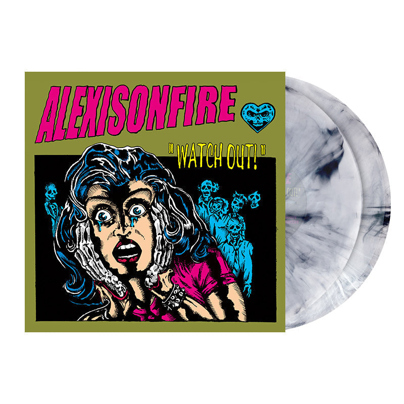 Alexisonfire 'Watch Out!' Black/White Marble Vinyl Record LP + BrooklynVegan Special Edition Magazine (ltd to 500)