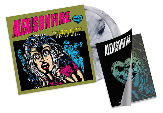 Alexisonfire 'Watch Out!' Black/White Marble Vinyl Record LP + BrooklynVegan Special Edition Magazine (ltd to 500)