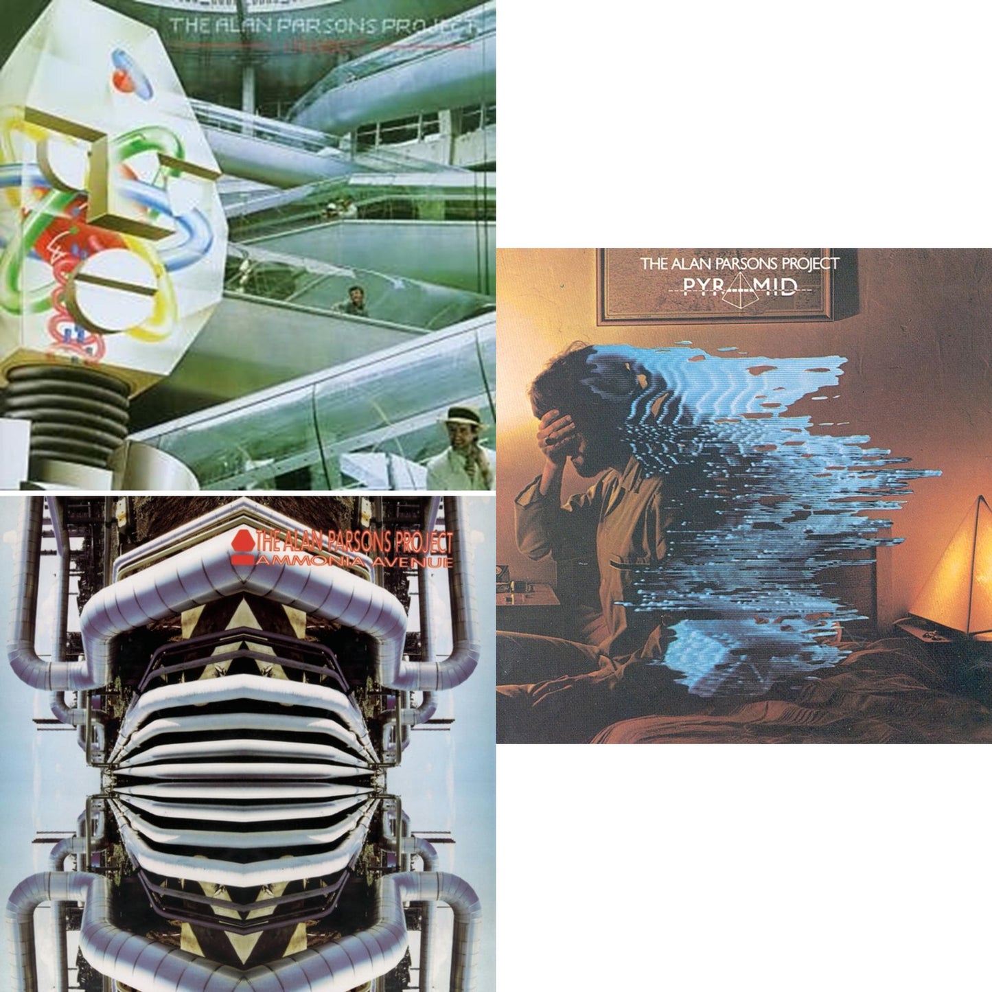 Alan Project Parsons - I Robot (Anniversary Edition) & Ammonia Avenue & Pyramid - CD Bundle