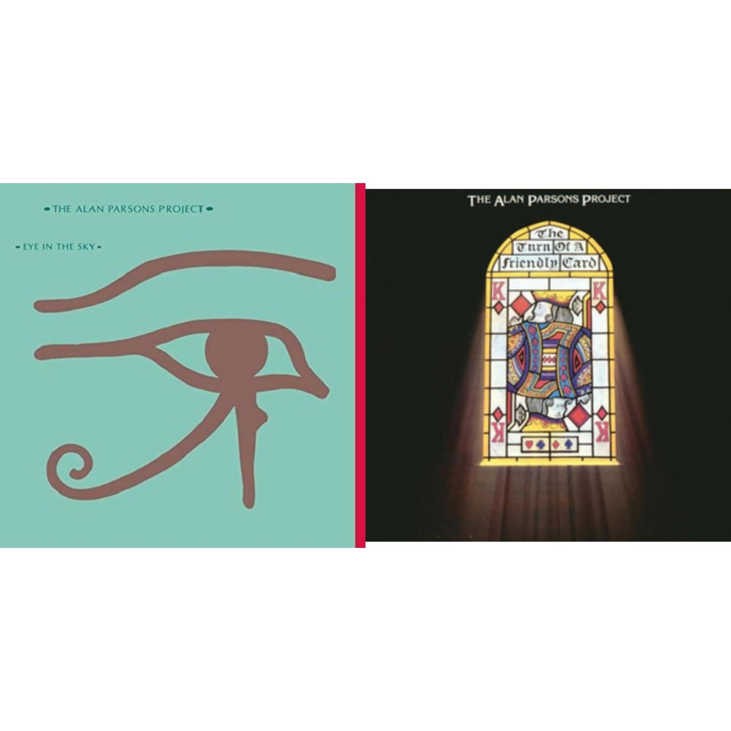 Alan Project Parsons - Turn Of A Friendly Card (180G) & Eye In The Sky (Dl Card) - LP Vinyl Bundle