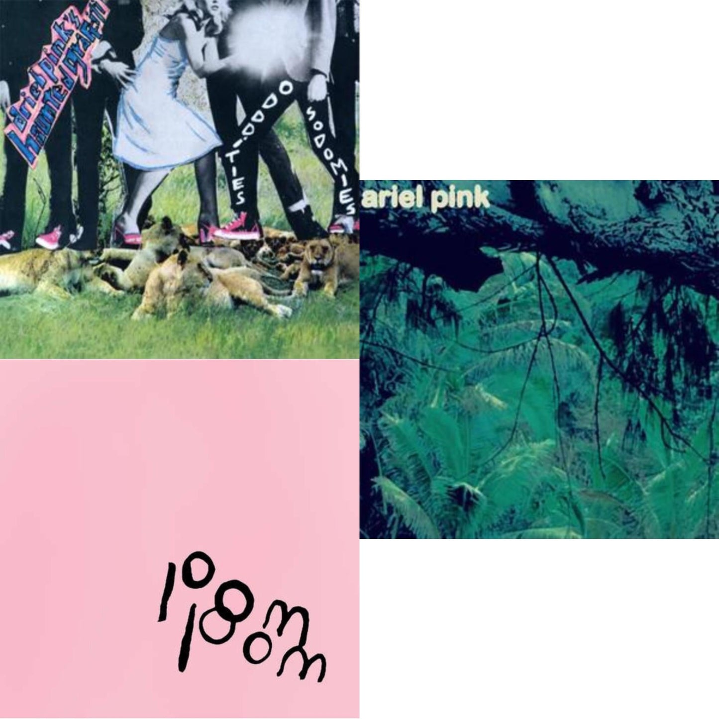 Ariel Pink - Odditties Sodomies Vol. 1 (2LP) & Odditties Sodomies Vol. 3 & Pom Pom