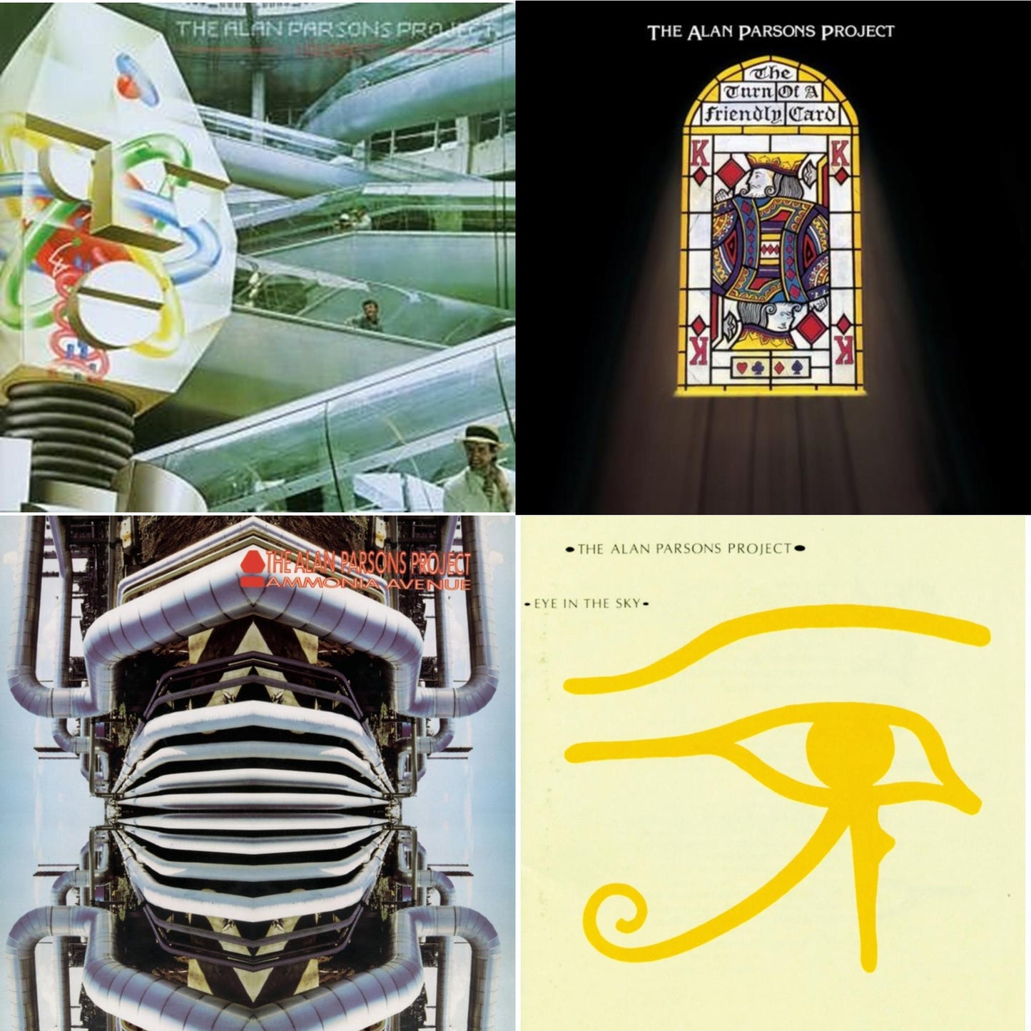 Alan Project Parsons - I Robot (Anniversary Edition) & Turn Of A Friendly Card & Ammonia Avenue & Eye In The Sky - CD Bundle