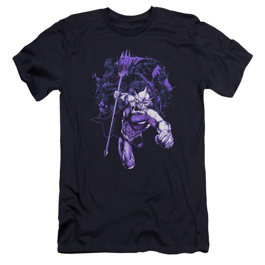 Aquaman Movie Evil Doers Hbo Premium Bella Canvas Slim Fit Mens T Shirt Navy