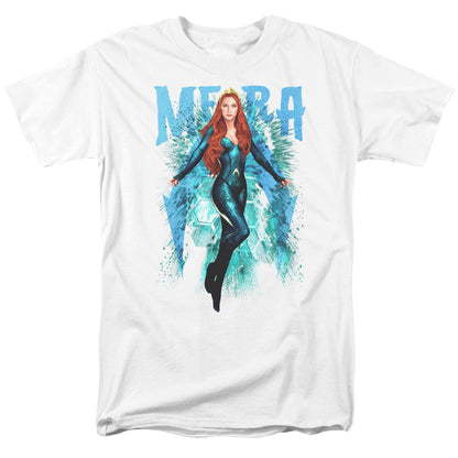 Aquaman Movie Mera Mens T Shirt White