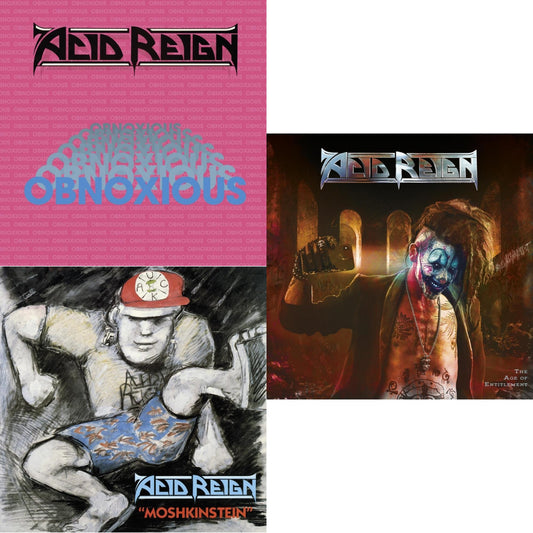 Acid Reign - Obnoxious & Moshkinstein & Age Of Entitlement - Bundle - LP Vinyl