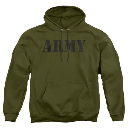 Army Army Mens Hoodie Military Green Officially Licensed