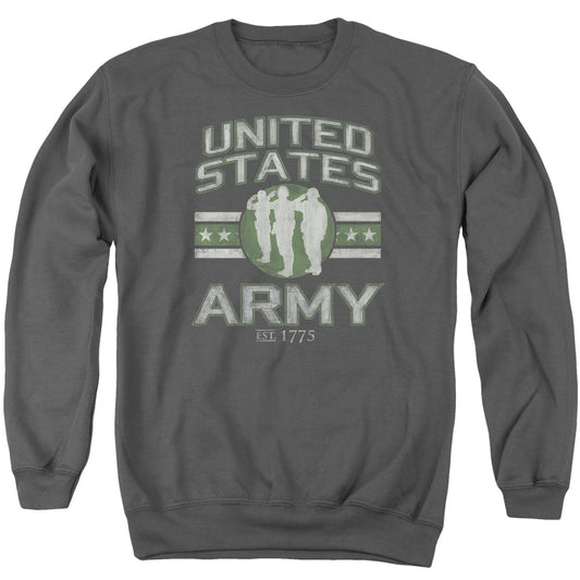 Army United States Army Mens Crewneck Sweatshirt Charcoal
