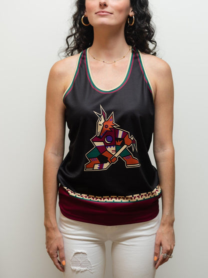 Arizona Coyotes Retro Alternate Women's Racerback Hockey Tank