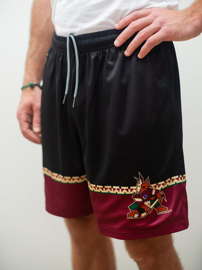 Arizona Coyotes Retro Alternate Mesh Hockey Shorts