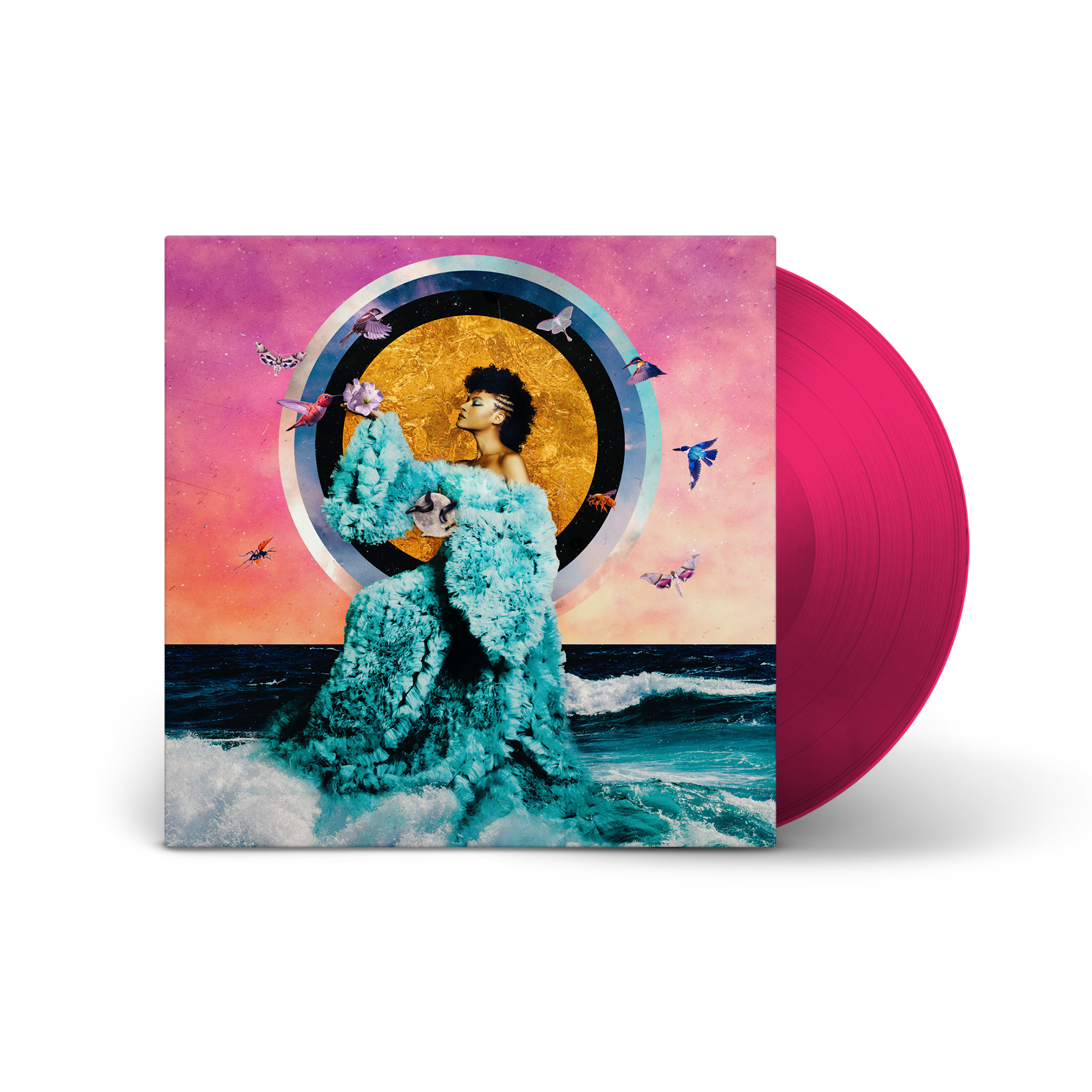 The Returner - Neon Coral Vinyl Record