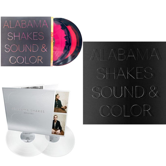 Alabama Shakes - Sound & Color & Sound & Color (Deluxe/2LP/Red/Black/Pink Mixed Vinyl) & Boys & Girls (10 Year Anniversary Edition/Cloudy Clear 2LP)