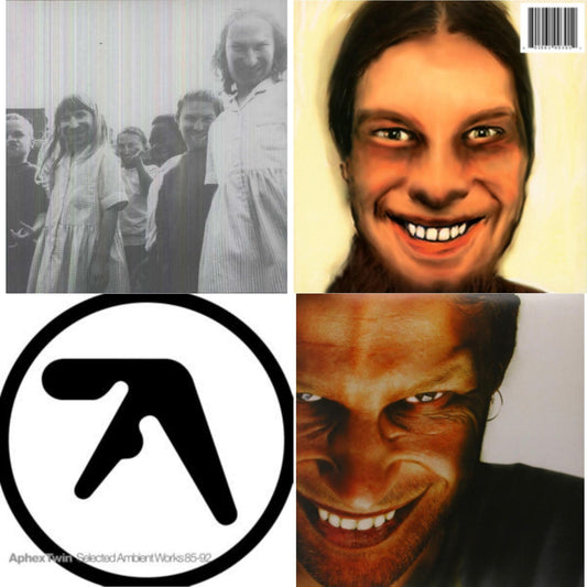 Aphex Twin - Come To Daddy & I Care Because You Do & Selected Ambient Works 85-92 & Richard D. James Album - LP Vinyl Bundle