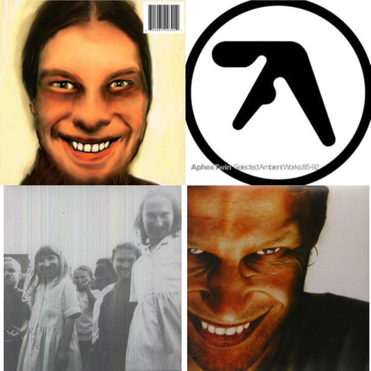 Aphex Twin - I Care Because You Do & Selected Ambient Works 85-92 & Come To Daddy & Richard D. James Album - LP Vinyl Bundle