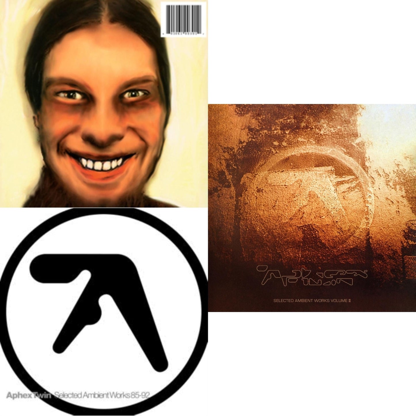 Aphex Twin - Selected Ambient Works 85-92 & Selected Ambient Works Volume Ii (Expanded Edition) (4LP) & I Care Because You Do