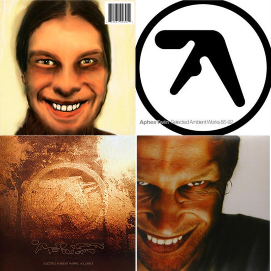 Aphex Twin - Selected Ambient Works 85-92 & Selected Ambient Works Volume Ii (Expanded Edition) (4LP) & I Care Because You Do & Richard D. James Album