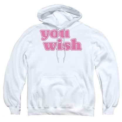 You Wish Mens Hoodie White