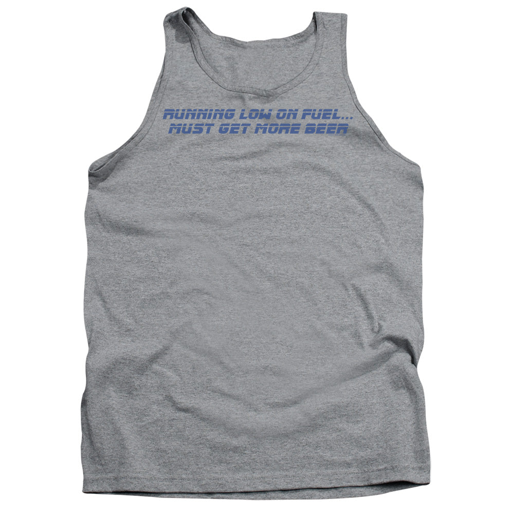 Running Low On Fuel Mens Tank Top Shirt Athletic Heather