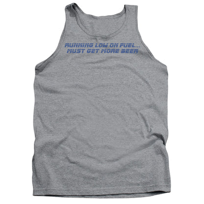 Running Low On Fuel Mens Tank Top Shirt Athletic Heather