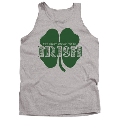 Lucky To Be Irish Mens Tank Top Shirt Athletic Heather