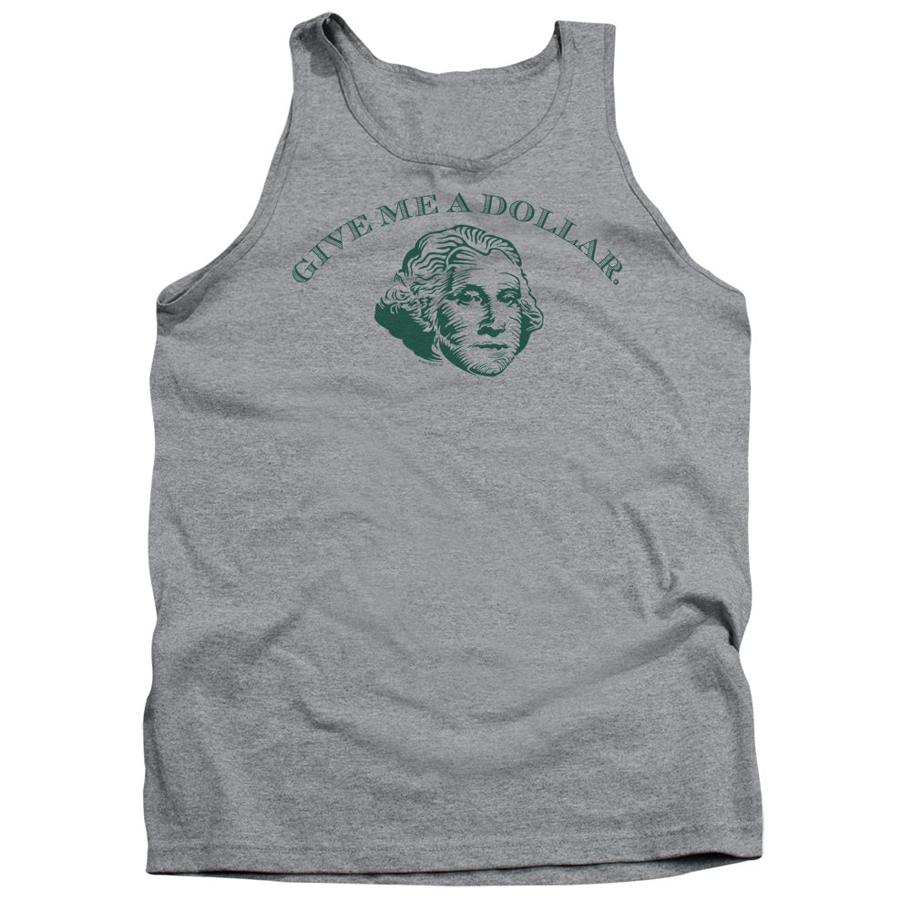 Give Me A Dollar Mens Tank Top Shirt Athletic Heather