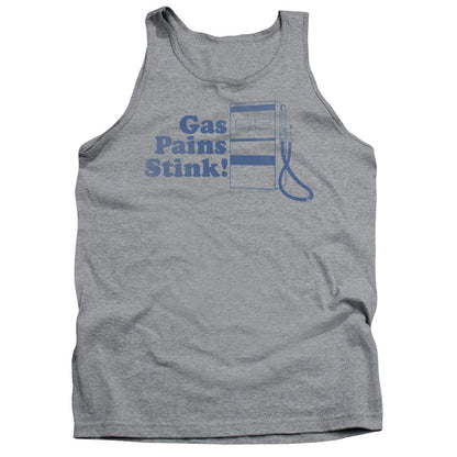 Gas Pains Stink Mens Tank Top Shirt Athletic Heather