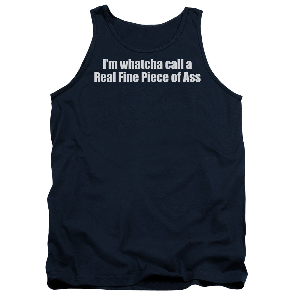 Fine Piece Of Ass Mens Tank Top Shirt Navy