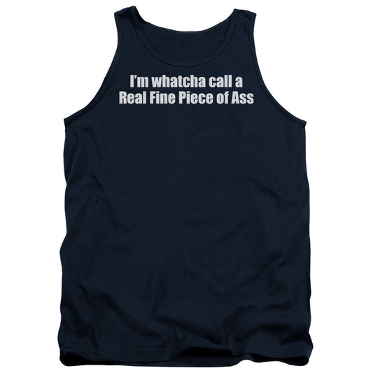 Fine Piece Of Ass Mens Tank Top Shirt Navy