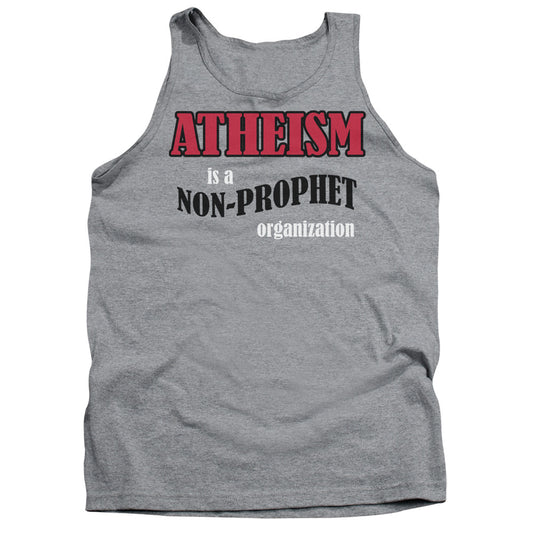 Atheism Mens Tank Top Shirt Athletic Heather