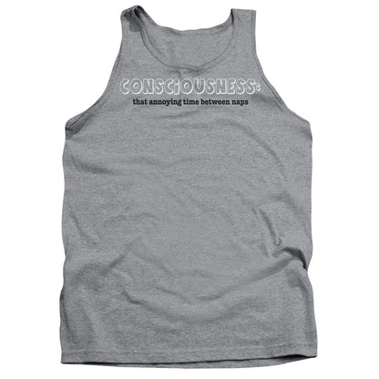 Consciousness Mens Tank Top Shirt Athletic Heather