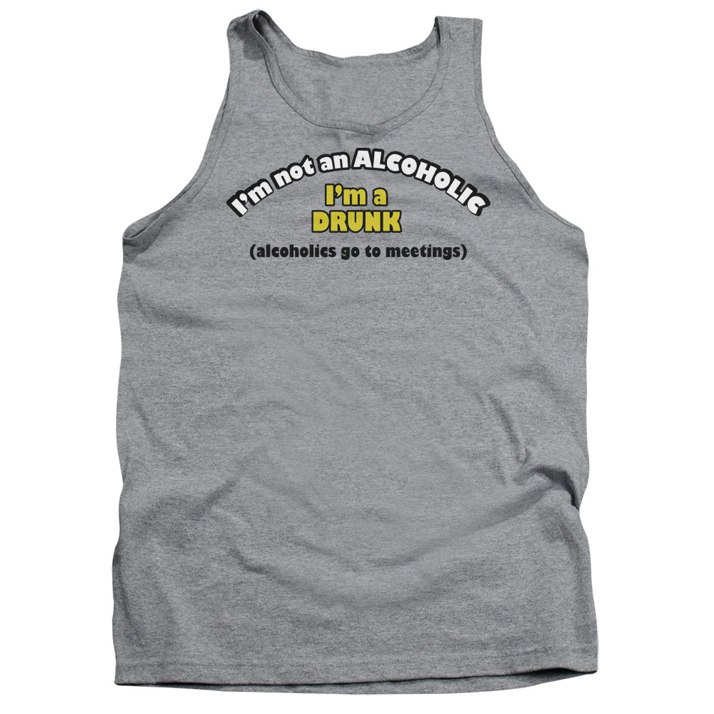 Not An Alcoholic Mens Tank Top Shirt Athletic Heather