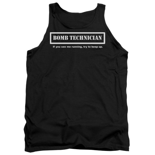 Bomb Technician Mens Tank Top Shirt Black