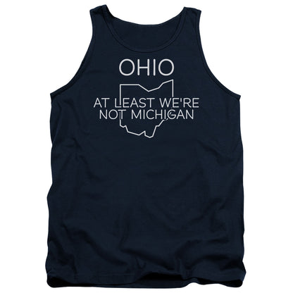 Ohio Mens Tank Top Shirt Navy