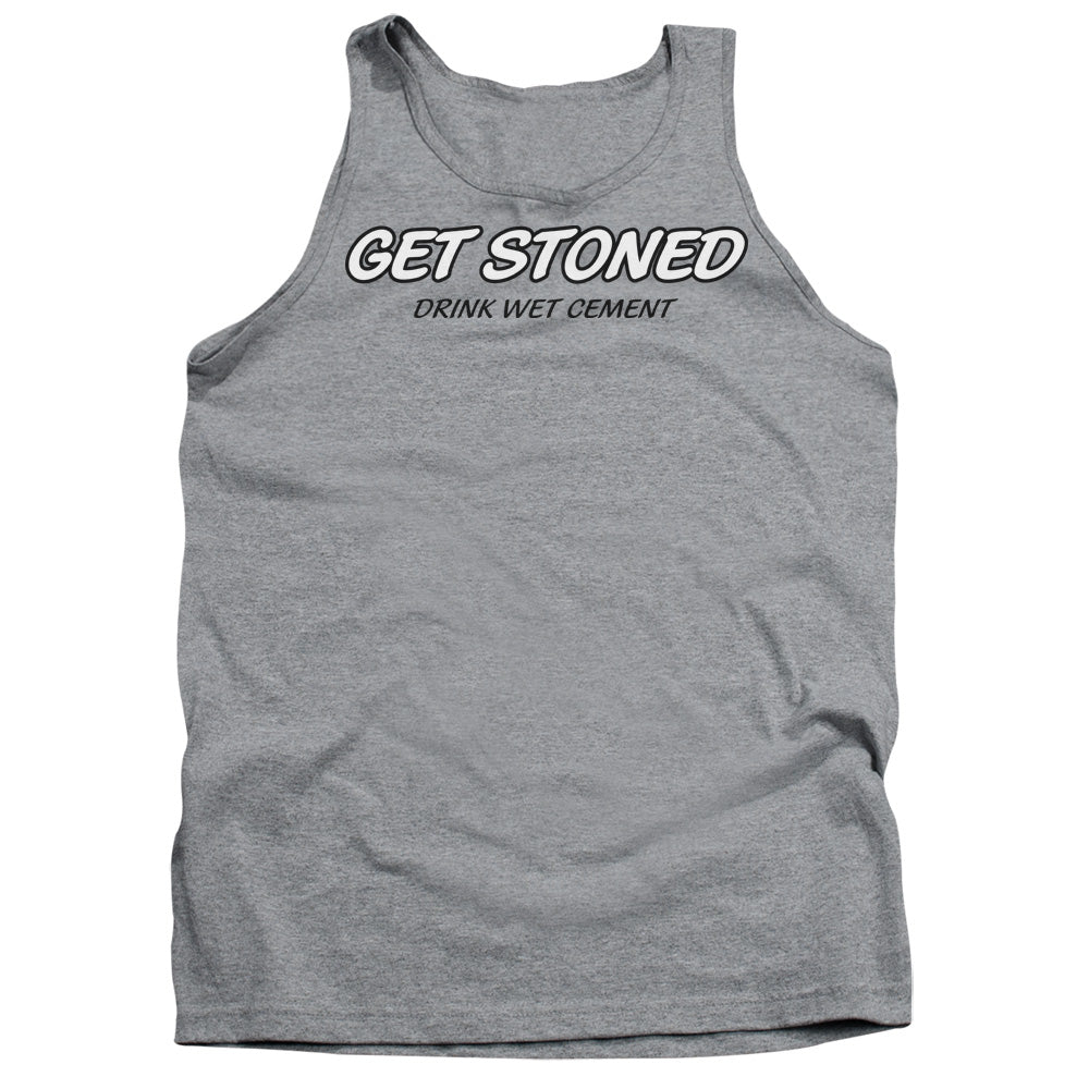 Get Stoned Mens Tank Top Shirt Athletic Heather