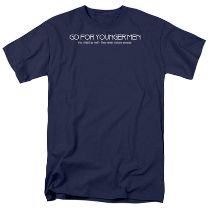 Younger Men Mens T Shirt Navy