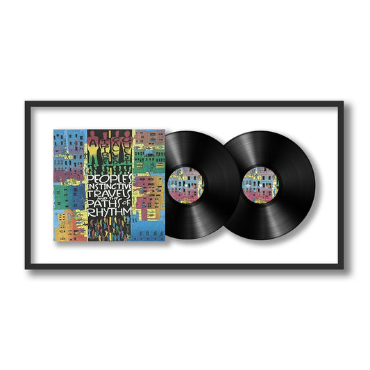 A Tribe Called Quest A People's Instinctive Travel's And The Paths Of Rhythm Framed Vinyl Record